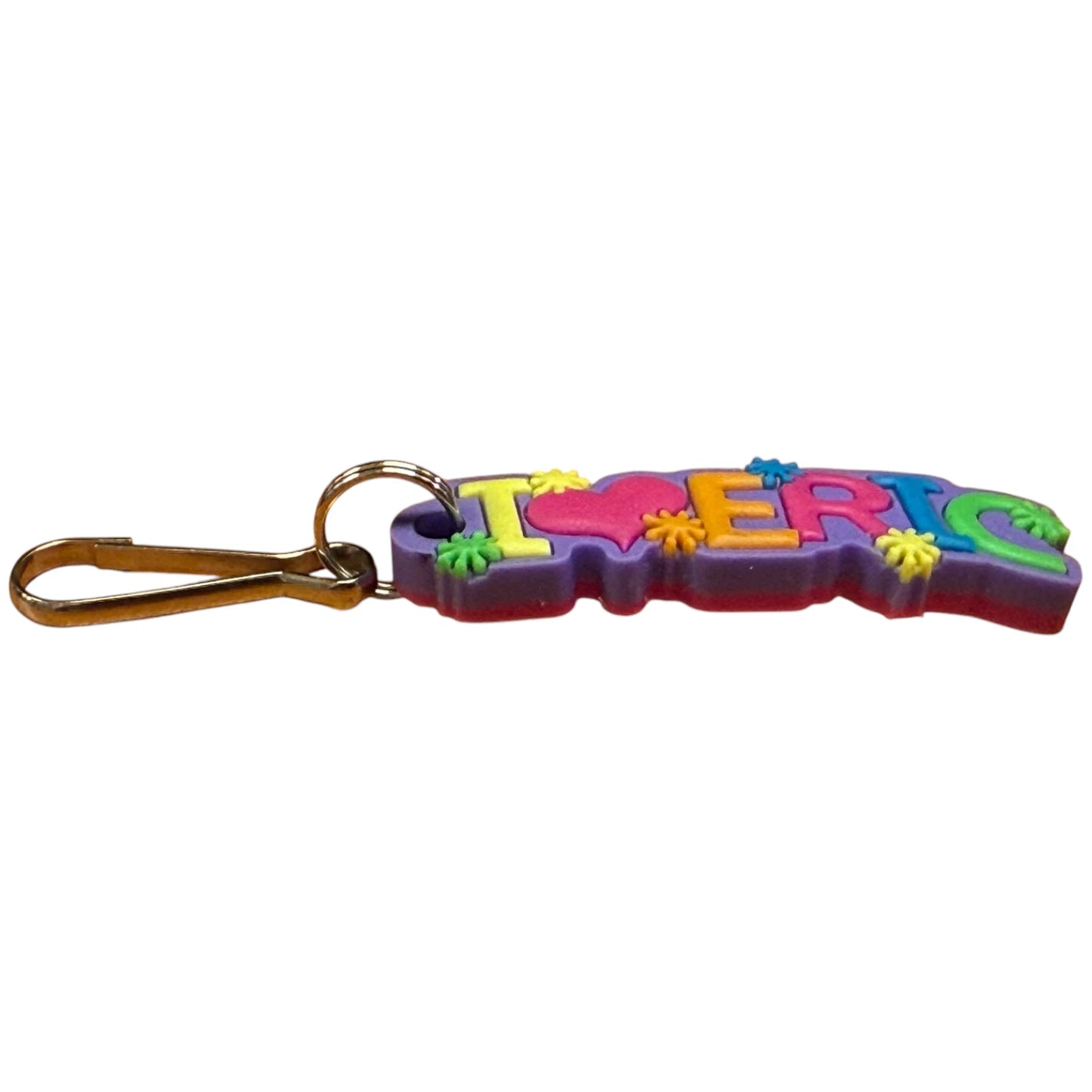 Colourful Name Keychain I 💗 Eric