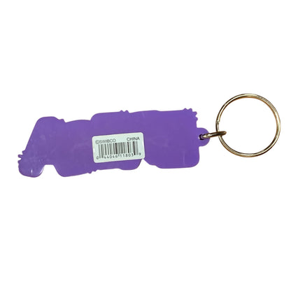Colourful Name Keychain Erica (Orange)