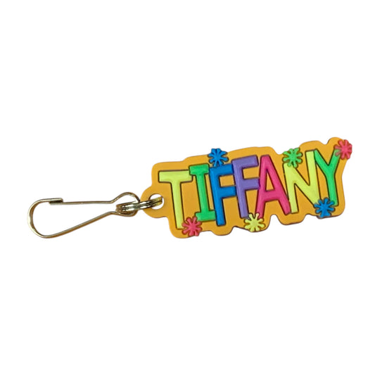 Colourful Name Keychain Tiffany