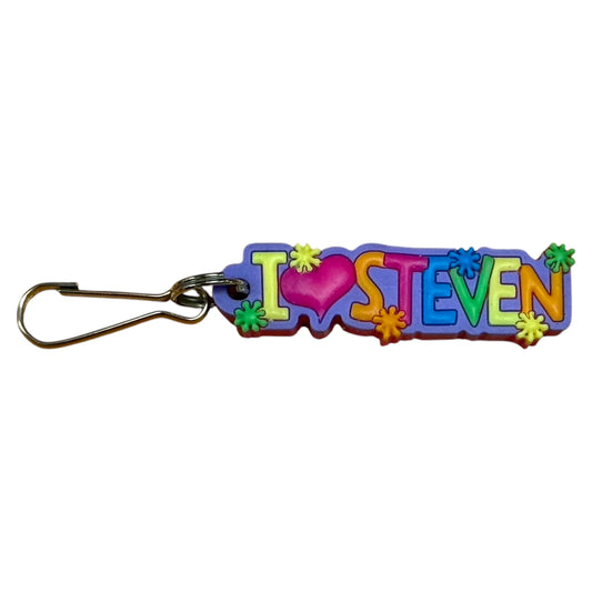 Colourful Name Keychain I 💗 Steven