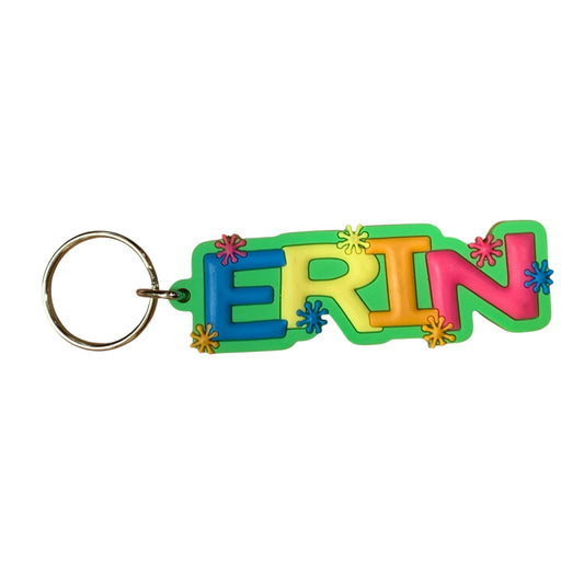 Colourful Name Keychain Erin
