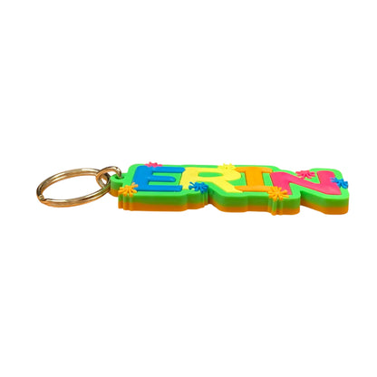 Colourful Name Keychain Erin