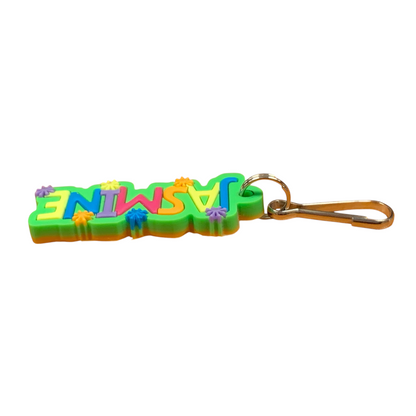 Colourful Name Keychain Jasmine (Green)