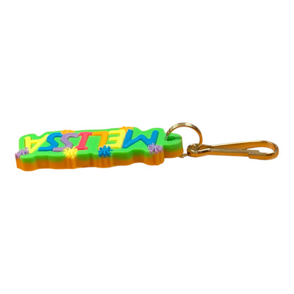 Colourful Name Keychain Melissa
