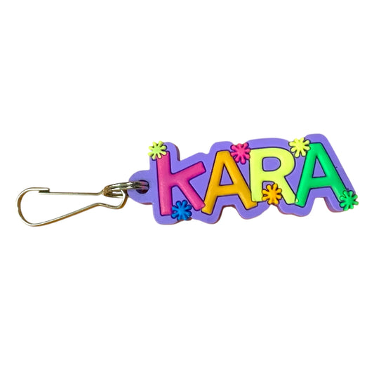 Colourful Name Keychain Kara (Purple)