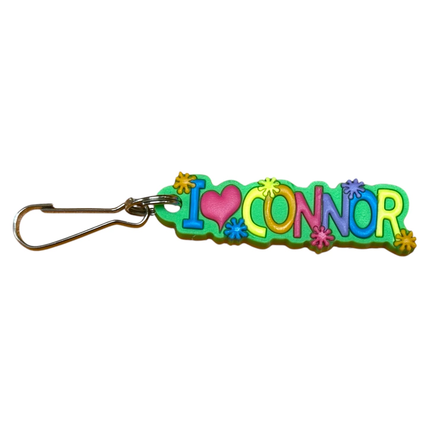 Colourful Name Keychain I 💗 Connor