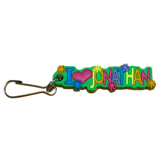 Colourful Name Keychain I 💗 Jonathan
