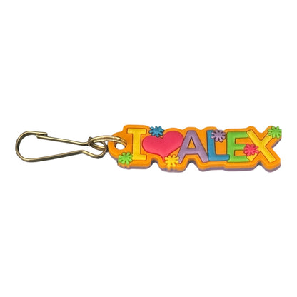 Colourful Name Keychain I 💗 Alex