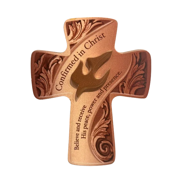 Bronze Standing Confirmation Cross