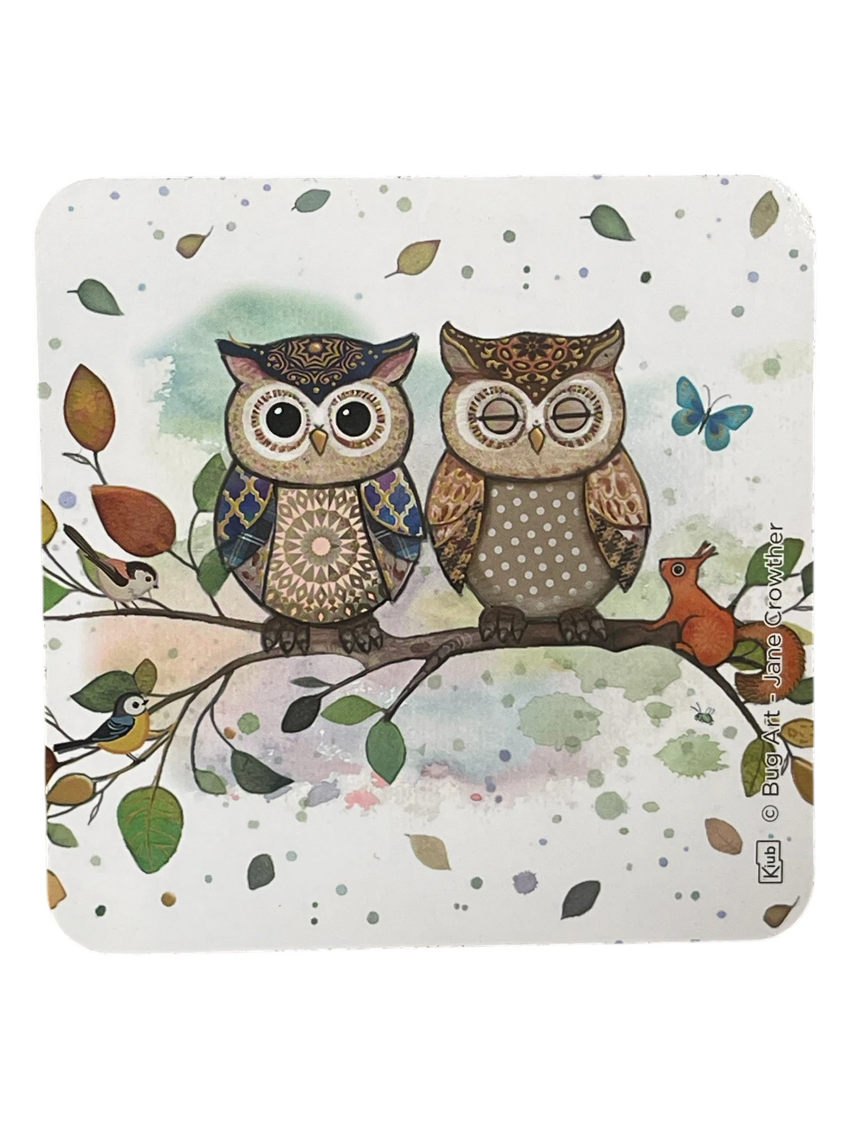 Two Owls Coaster