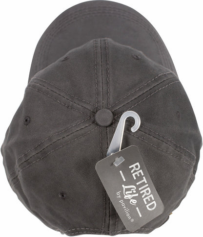 Officially Retired Baseball Hat Grey