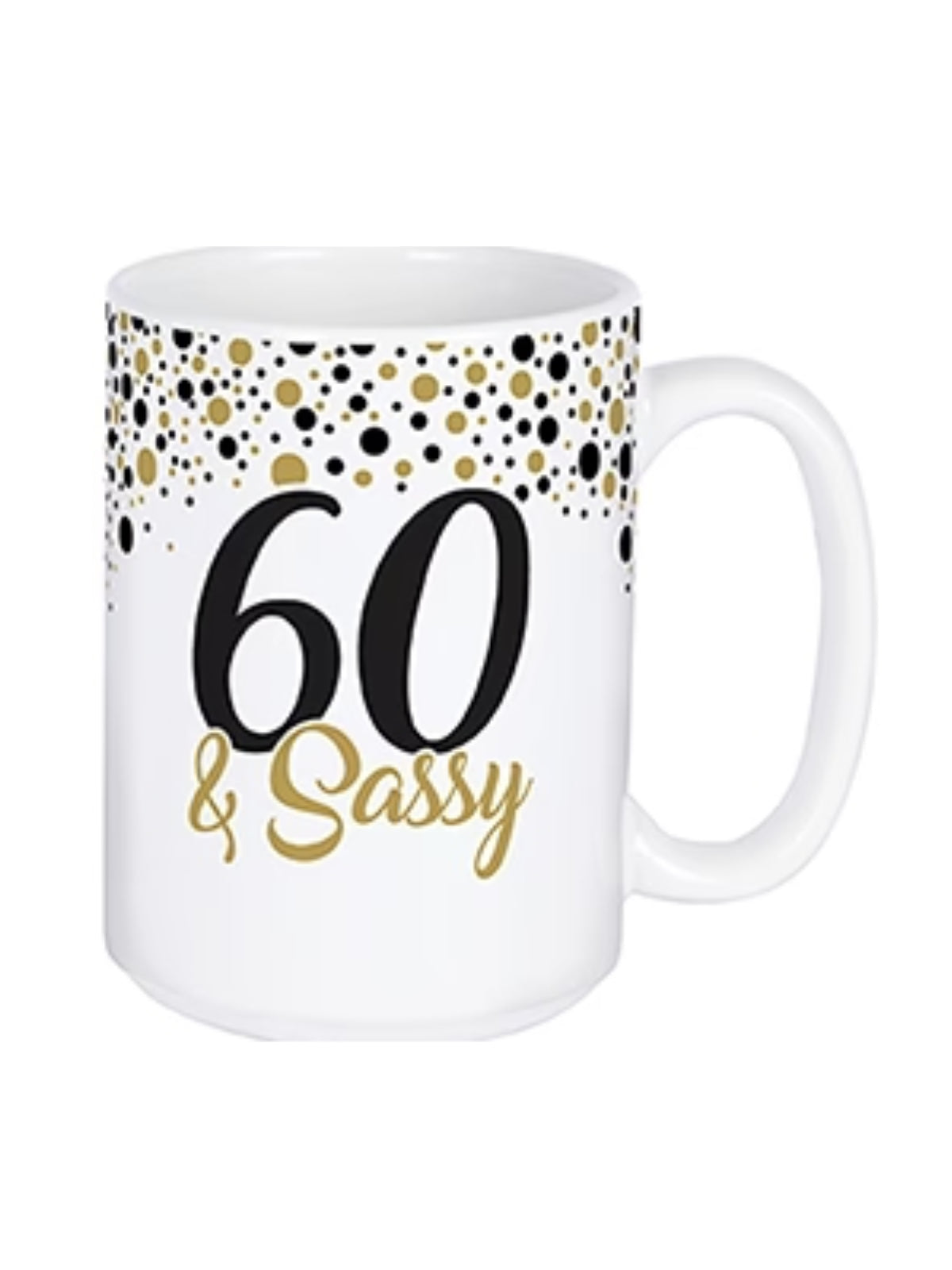 60 & Sassy Mug
