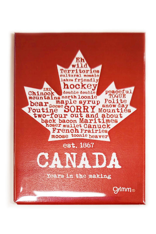 Canada Maple Leaf Magnet