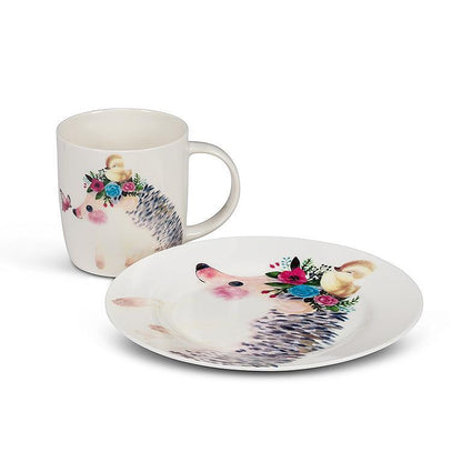Hedgehog with Nest Small Plate