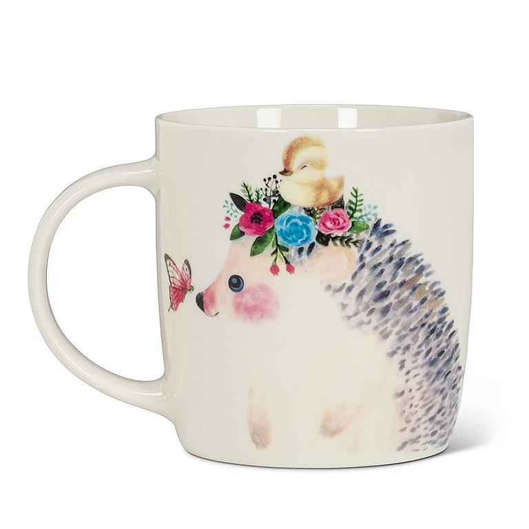 Hedgehog with Nest Mug
