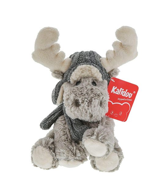 Kalidou Moose with Grey Scarf