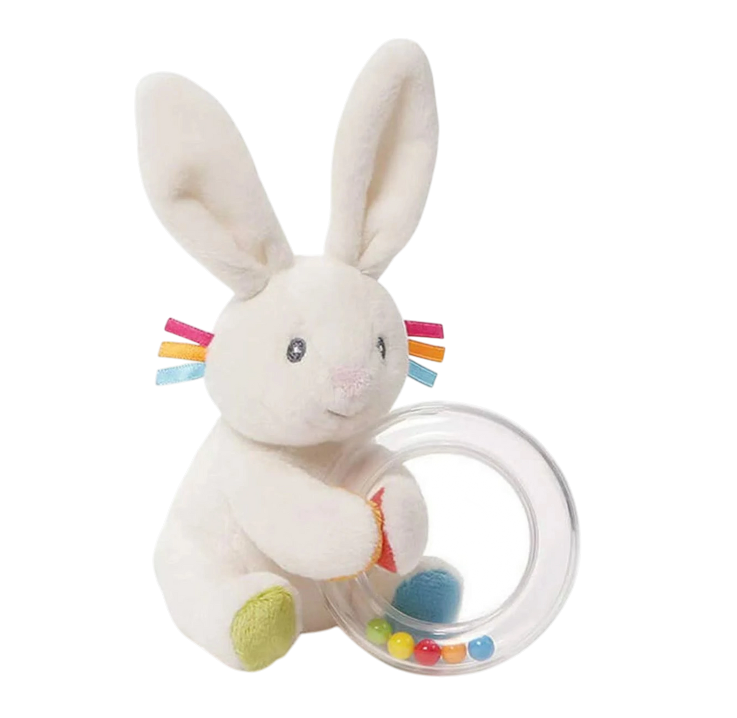 GUND Flora the Bunny Rattle Plush
