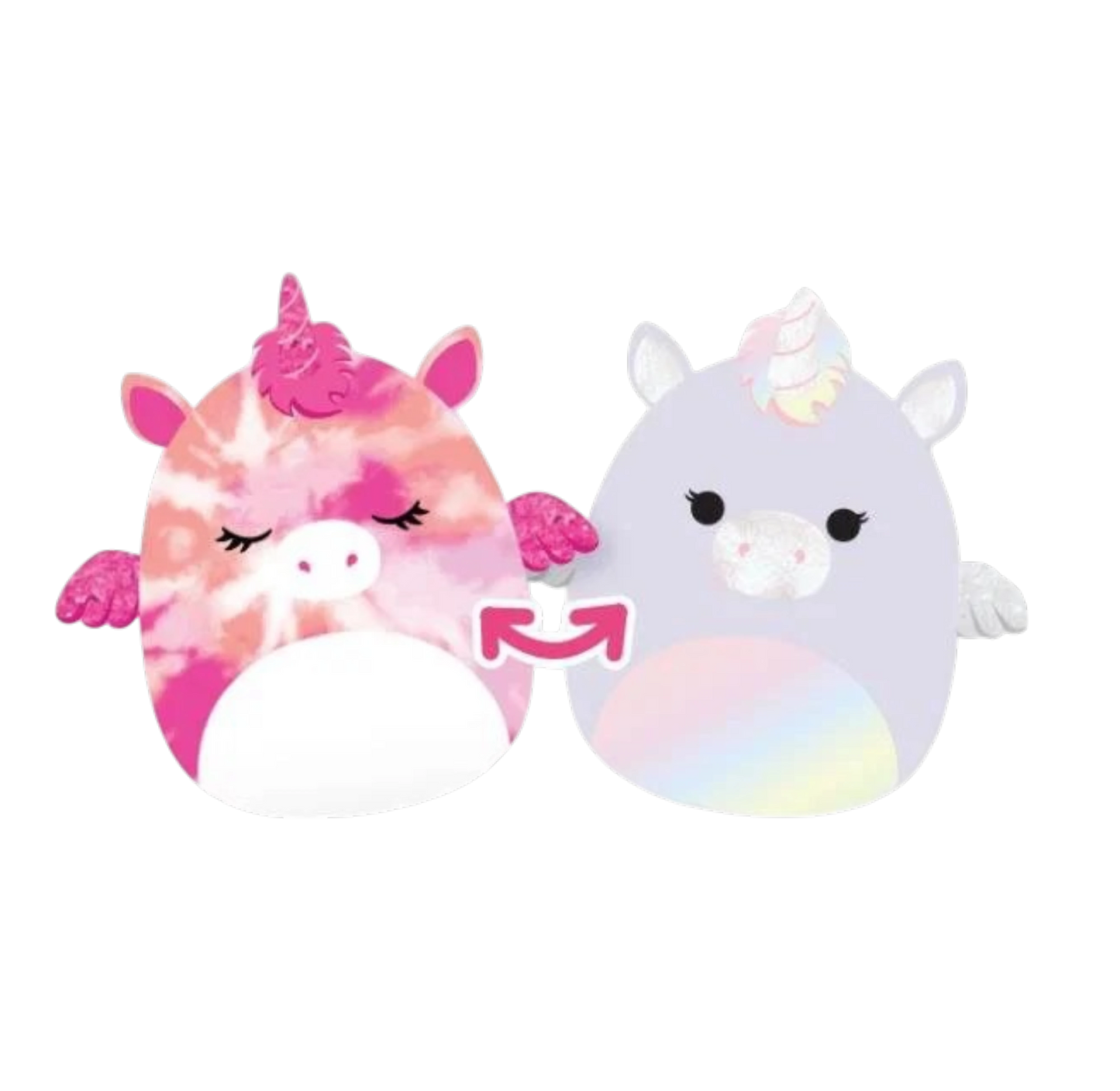 2 in 1 Squishmallow Henley & Rei