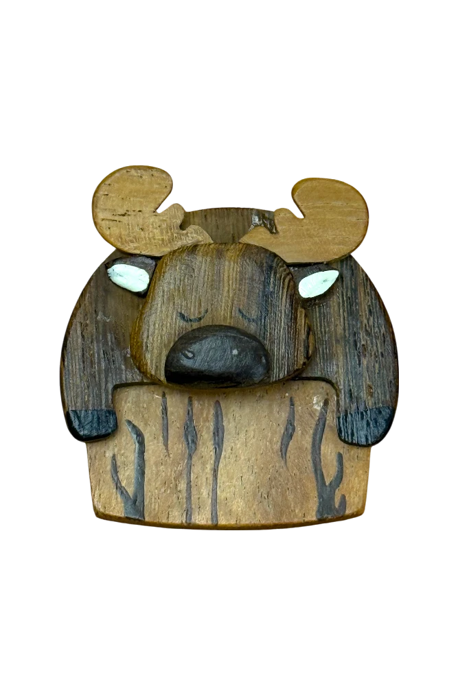 Cute Moose Magnet