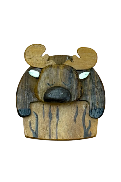 Cute Moose Magnet