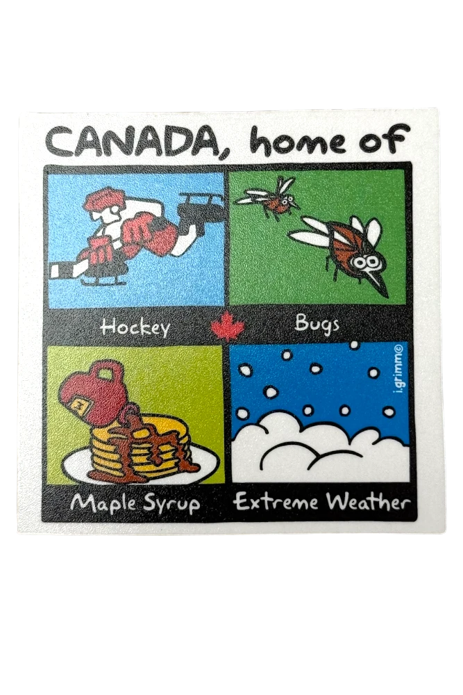 Canada 2D Magnet Home Of