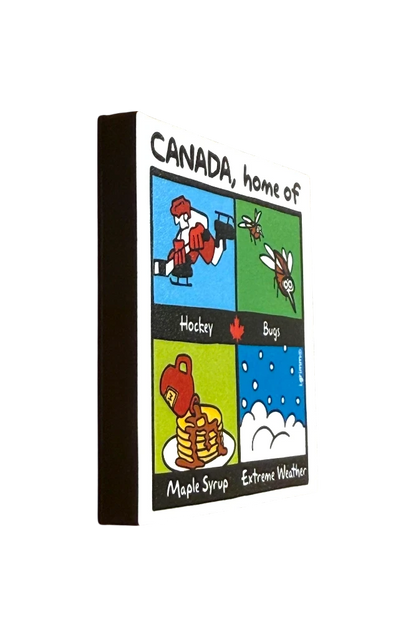 Canada 2D Magnet Home Of