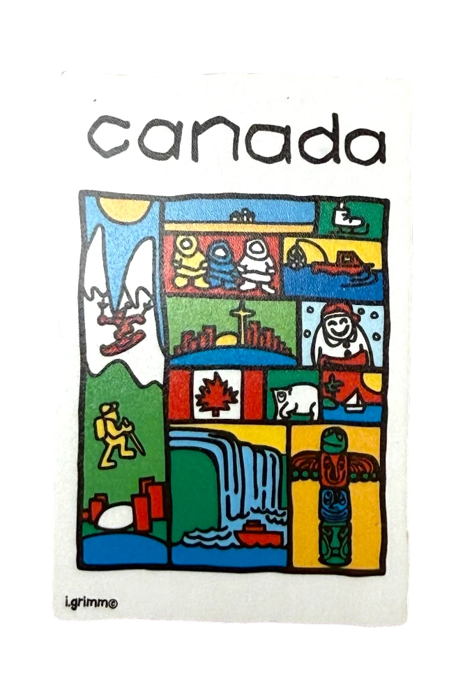 Canada 2D Magnet