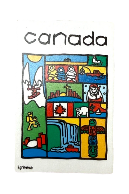 Canada 2D Magnet