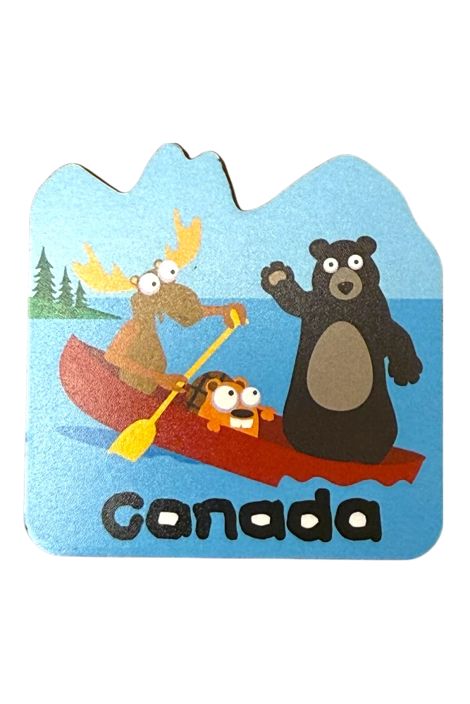 Canada 2D Magnet Animal