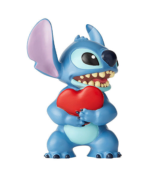 Stitch With Heart Mini Figurine