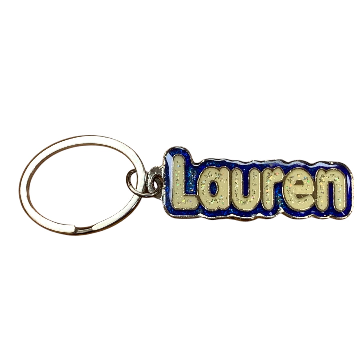 Colourful Name Keychain Lauren
