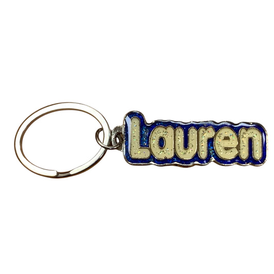 Colourful Name Keychain Lauren
