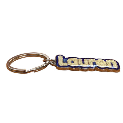 Colourful Name Keychain Lauren