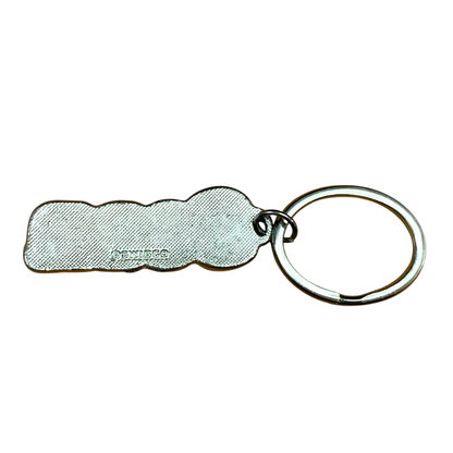 Metal Name Keychain Sean (Navy)