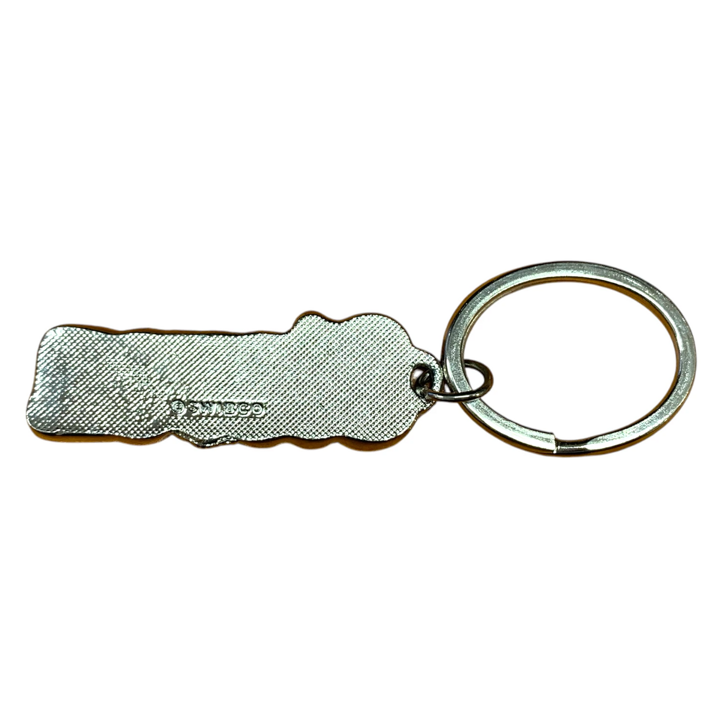 Metal Name Keychain Steven (Red)