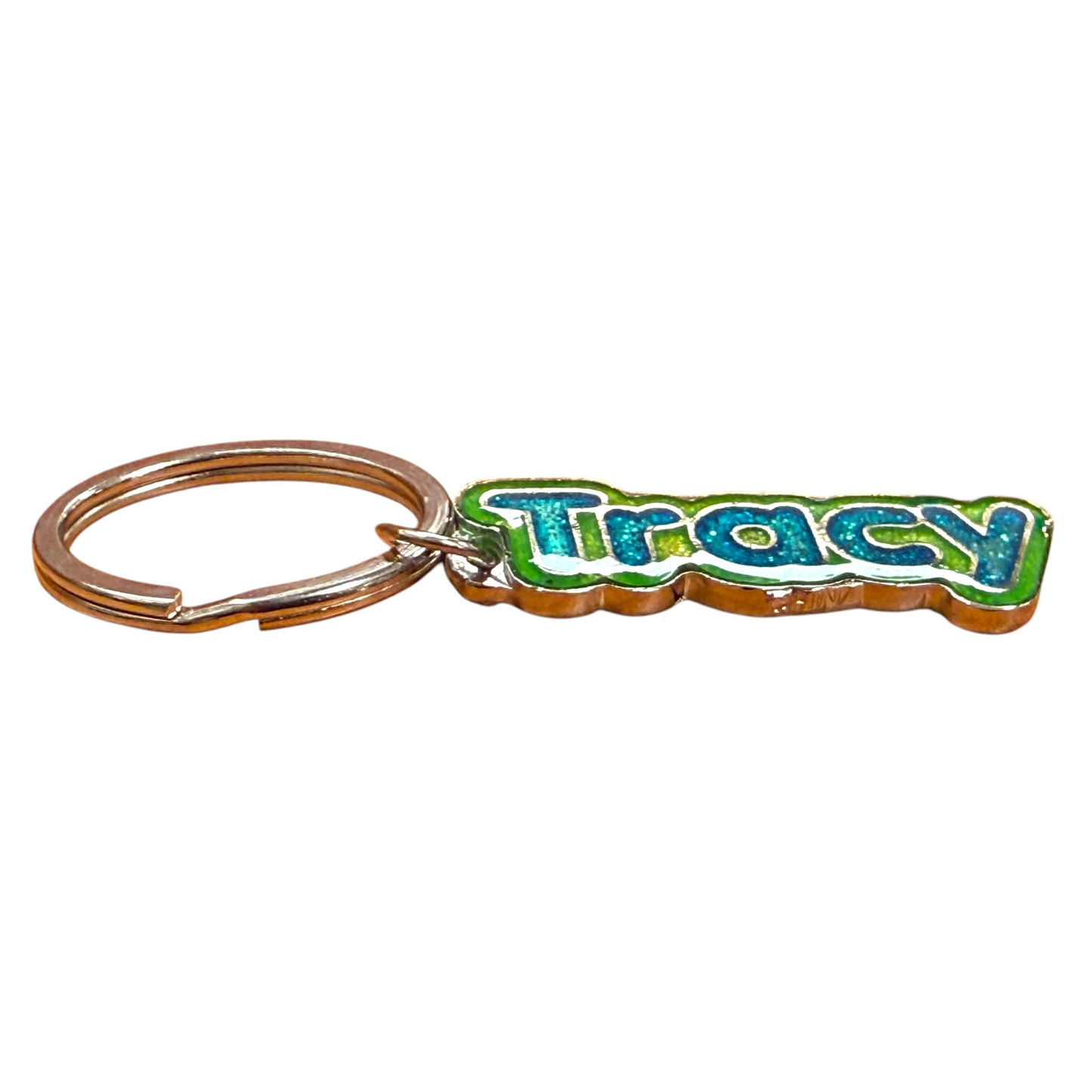 Colourful Name Keychain Tracy