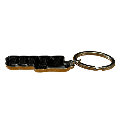 Metal Name Keychain Tim (Black)