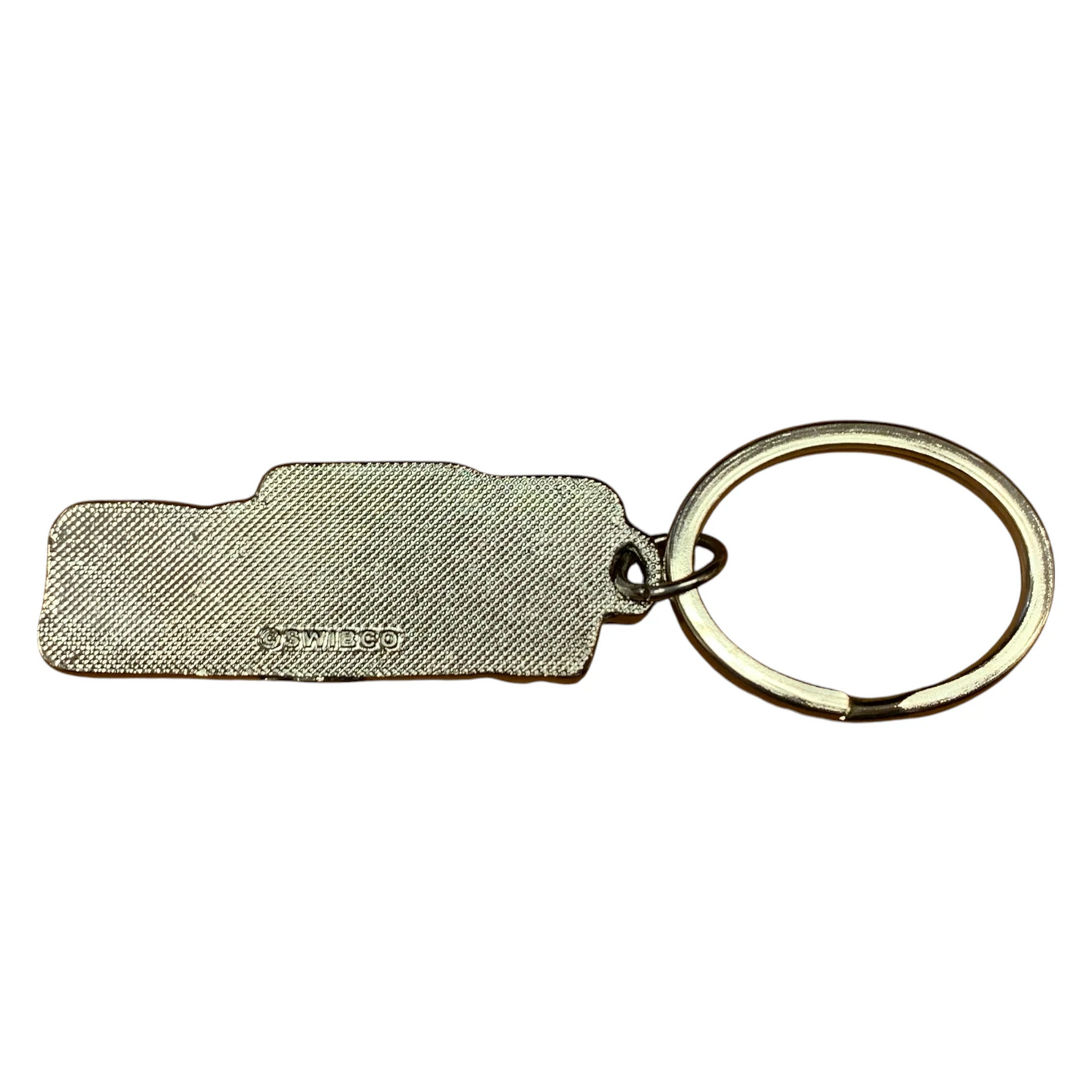 Metal Name Keychain William (Navy)
