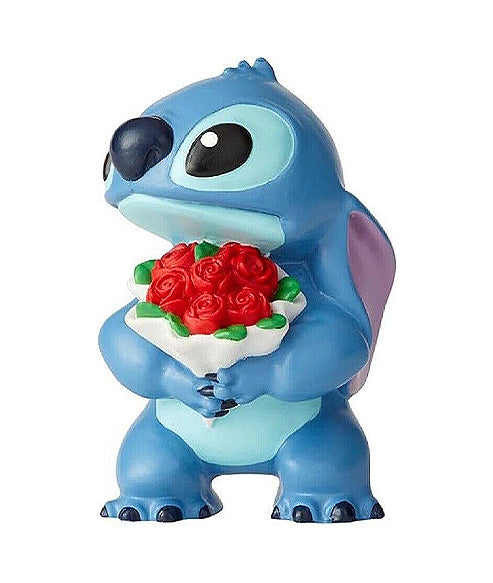 Stitch with Flowers Mini Figurine