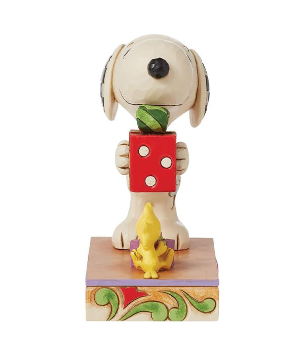 Snoopy and Woodstock with Gift Figurine