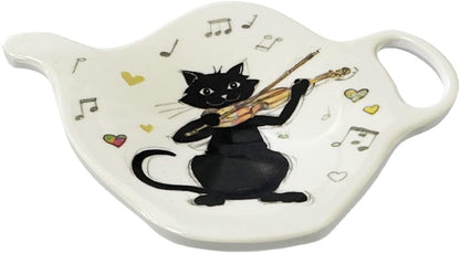 Kitten Teabag/Spoon Holder