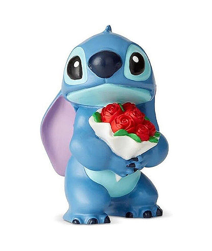 Stitch with Flowers Mini Figurine