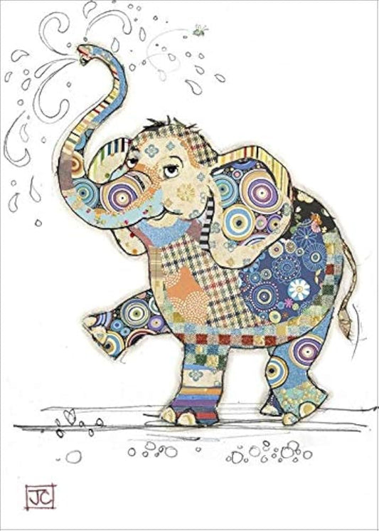 Bug Art Eddie Elephant Card