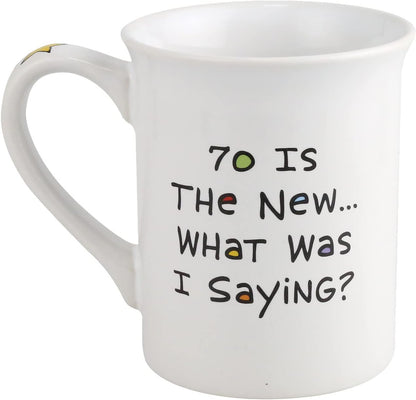 Cuppa Doodles Birthday Fantastic at 70 Mug