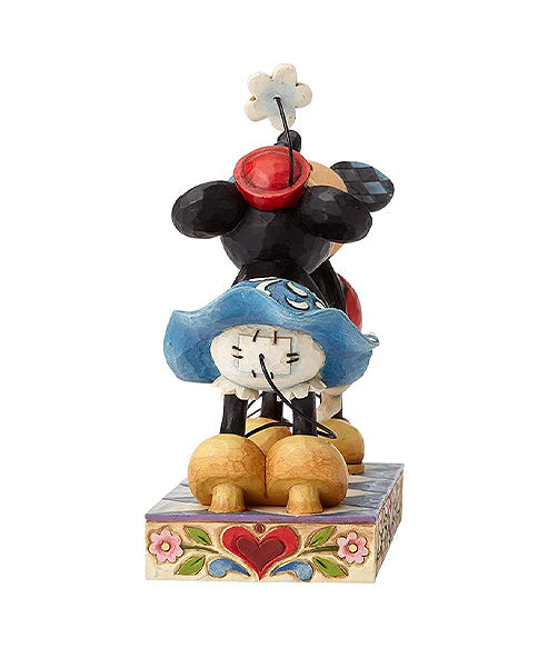 Mickey and Minnie Mouse Kissing Figurine