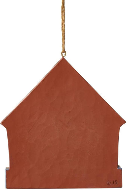 Nativity Stable Hanging Ornament
