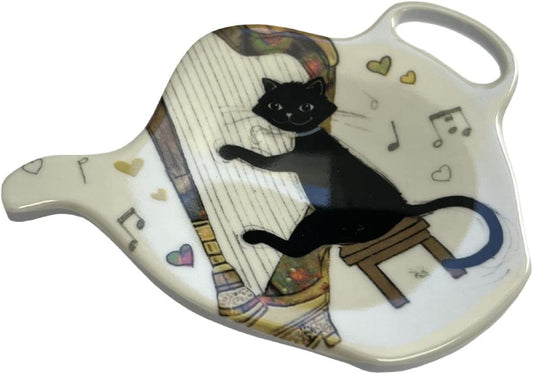 Kitten Teabag/Spoon Holder