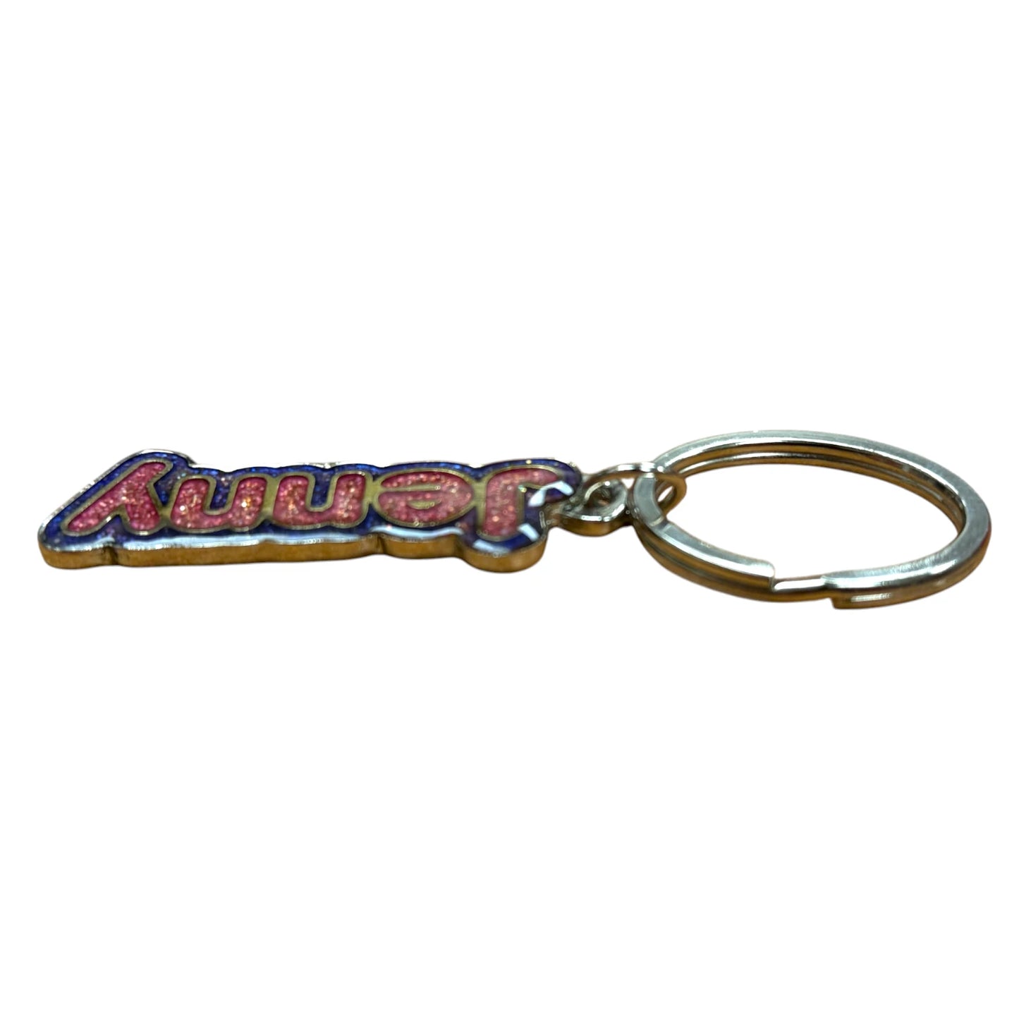 Colourful Name Keychain Jenny