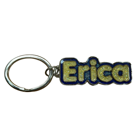 Colourful Name Keychain Erica