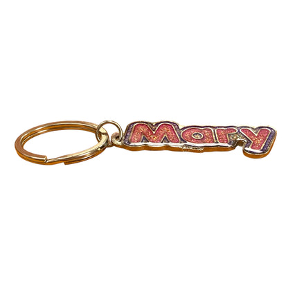 Colourful Name Keychain Mary